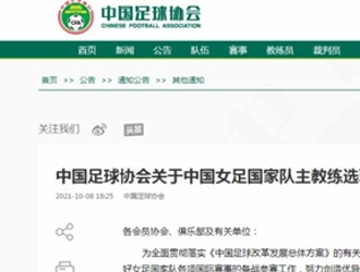 中國女足選聘主帥